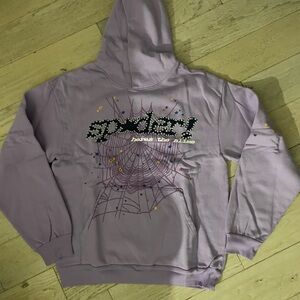 Purple spider hoodie vintage